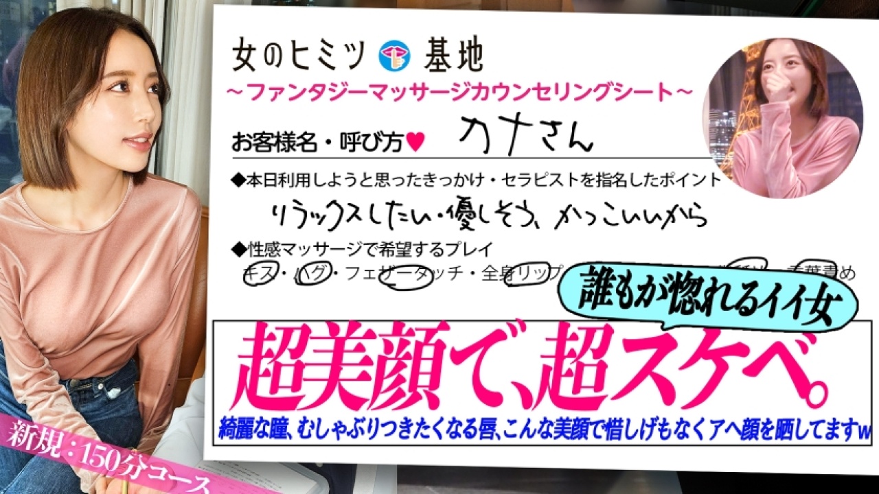 【永久保存版】カナさん 新規 150分コースの美乳×盗撮・のぞきの超絶コンボ！限界突破間違いなしの！禁断の秘密の関係を利用したドエロいシチュエーションで盗撮やマッサージ、さらにエステまで網羅して発情する神作！[300MIUM-1205]